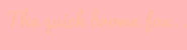 Image with Font Color FFBBA2 and Background Color FFB7B7